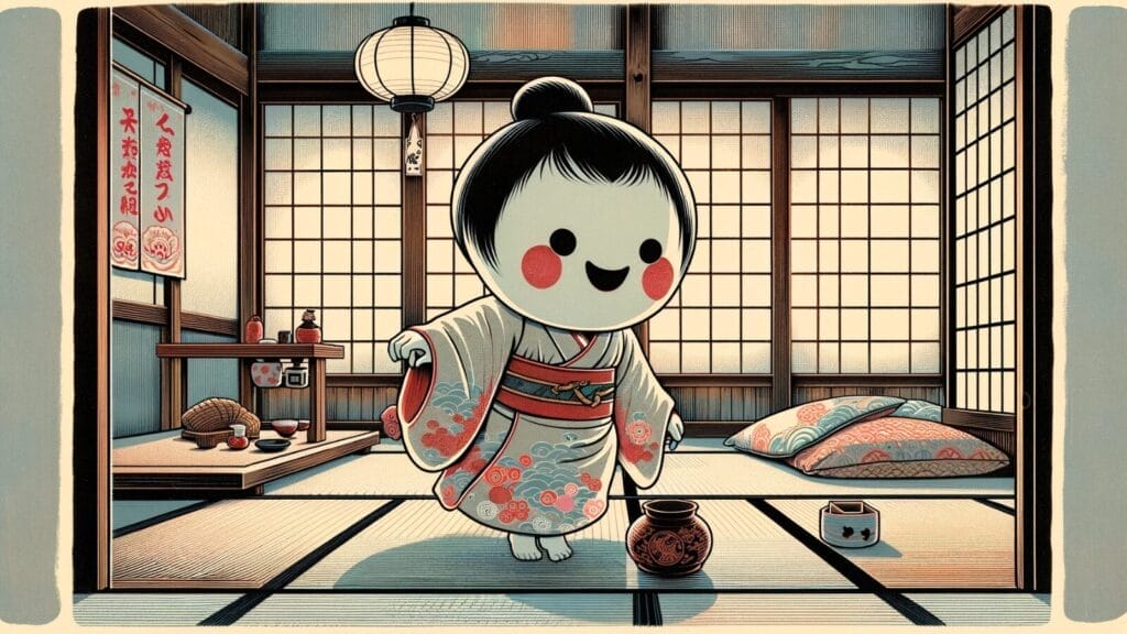 Zashiki Warashi yokai girl