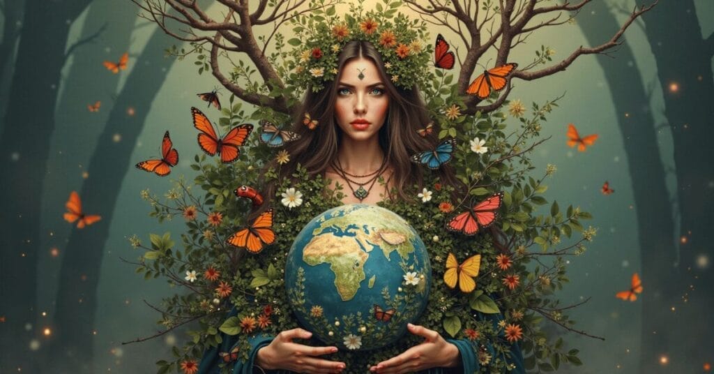 Slavic earth goddess Mokosh