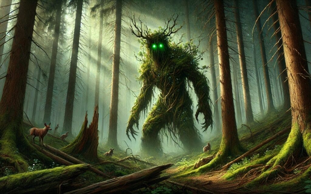 The Leshy - Pagan deity of the forest in Slavic mythology