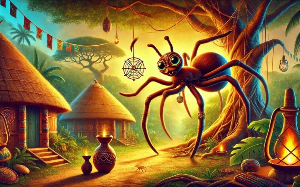 Anansi the spider, Ghana, West African mythology