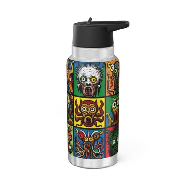 Tumbler - Pop Art Inspired Monster Themes, 32oz - Image 4