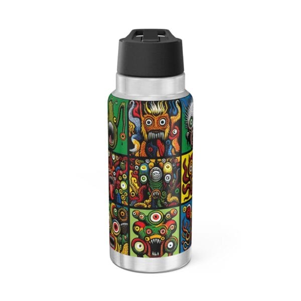 Tumbler - Pop Art Inspired Monster Themes, 32oz