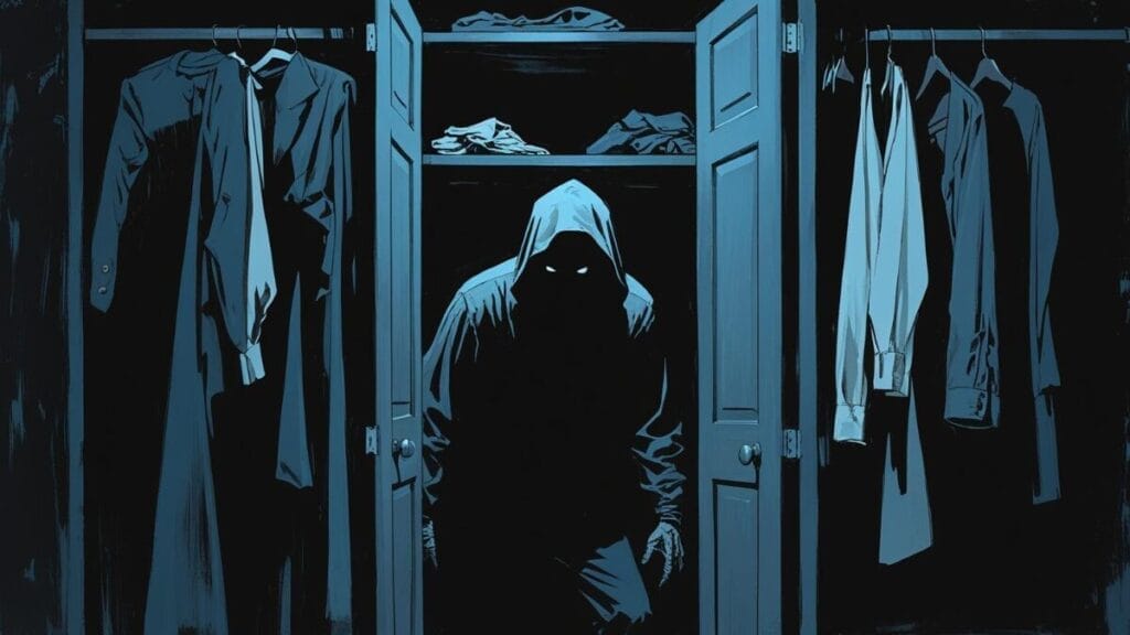 El Cucuy lurking in dark